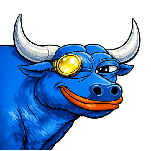 Echo the frog in a bull costume