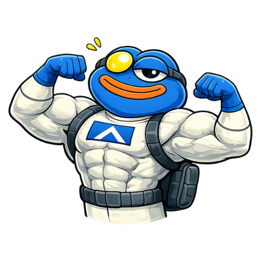 Echo the frog flexing